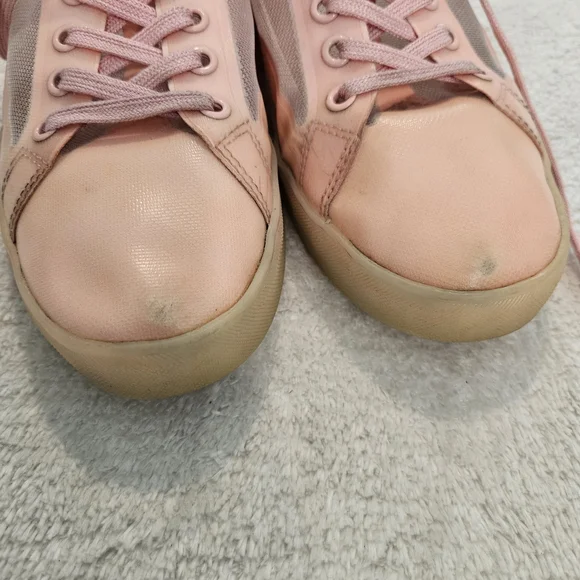 Pink Mesh Sneakers bp. Nordstrom Size 9 Pastel Girlhoodcore Preppy Athleisure - Picture 7 of 7